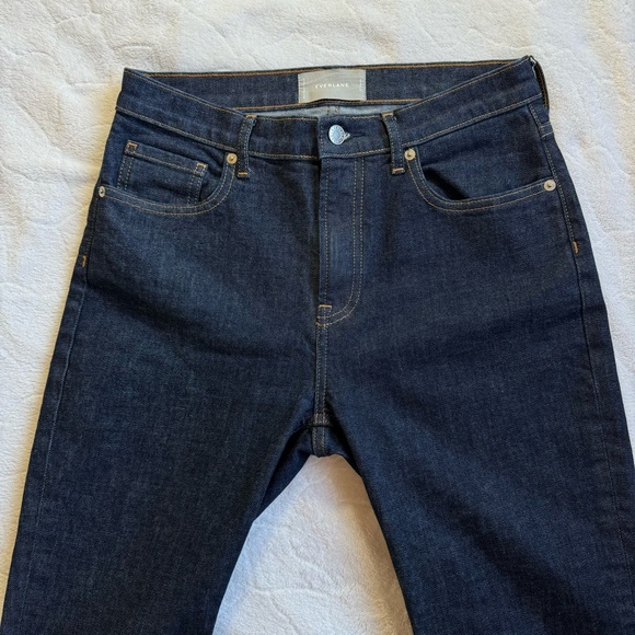 EVERLANE Dark Wash Skinny Leg Jeans Size 29 regular - Picture 4 of 15
